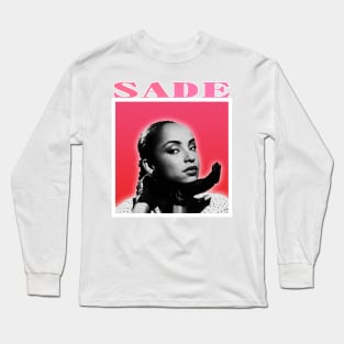 Sade-Retro Potrait Long Sleeve T-Shirt